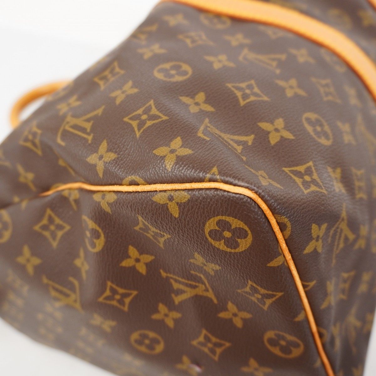 Louis Vuitton Boston Bag Monogram Keepall 45 Brown — view 6