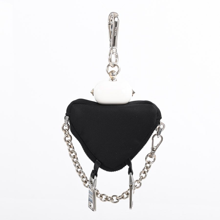 Prada and Re-Nylon Robot Charm Keychain — view 4