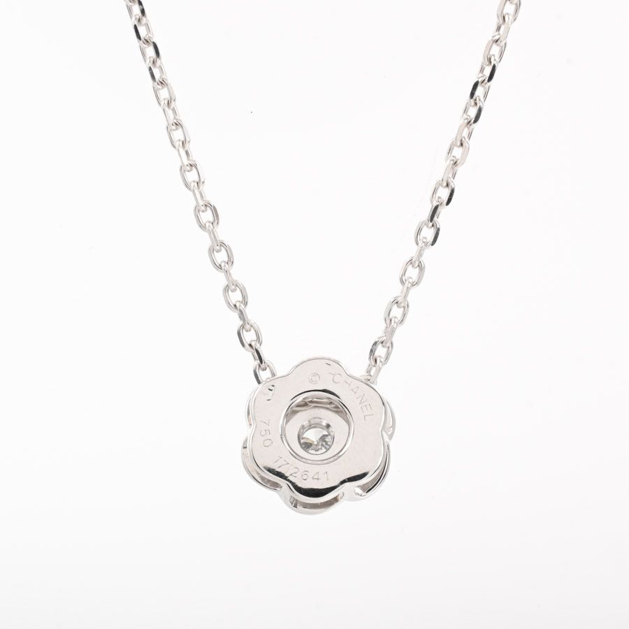 Chanel Necklace Camellia White Gold — view 3