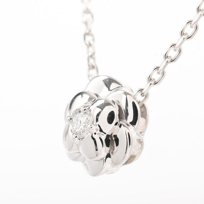 Chanel Necklace Camellia White Gold — view 2