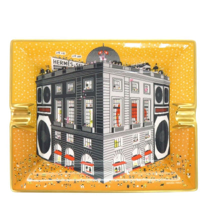 Hermes Ashtray Faubourg Party Porcelain Yellow