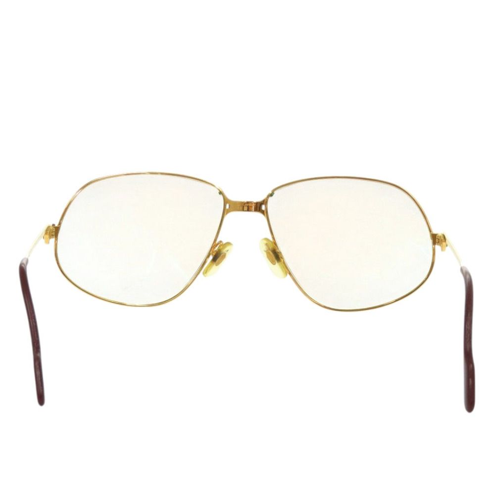 Cartier Vintage Maillon Panthere Metal Gold Sunglasses Eyewear — view 2