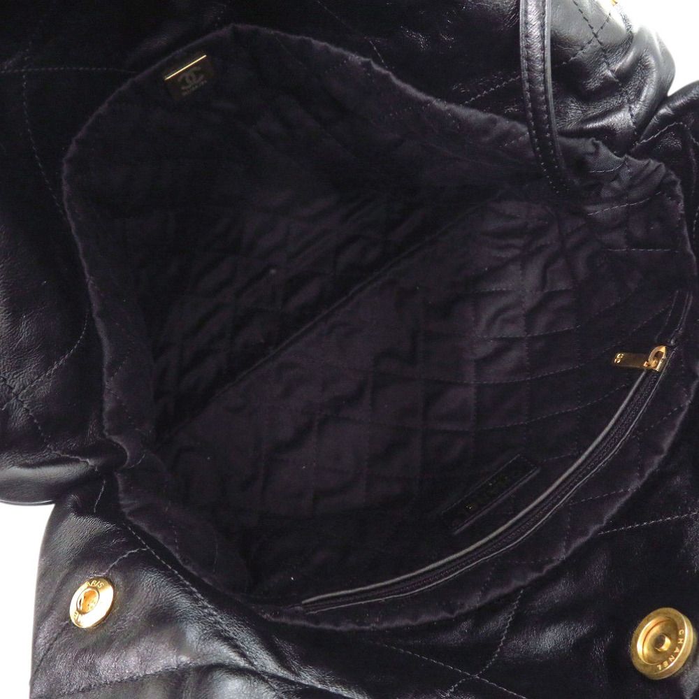 Chanel 22 Small Calf Black Shoulder — view 6