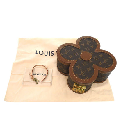 Louis Vuitton Blue Ming Box Monogram Canvas Leather Brown Shoulder — view 2