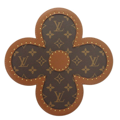 Louis Vuitton Blue Ming Box Monogram Canvas Leather Brown Shoulder — view 7