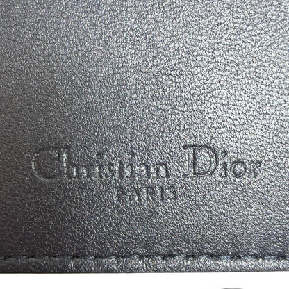 Dior Micro Cannage Card Case Patent Silver Square Octagon — view 9