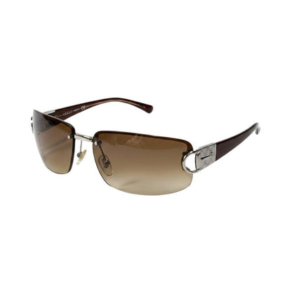 Gucci GG Horsebit Rimless Sunglasses 62 15 Brown Eyewear