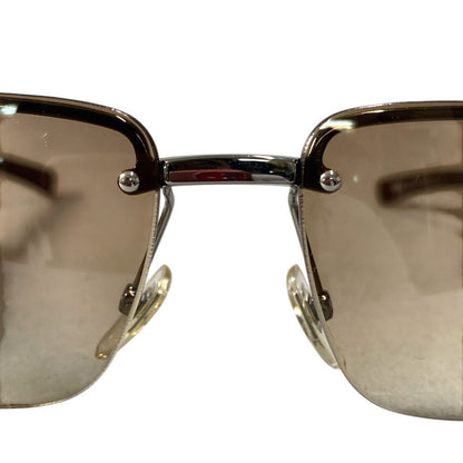 Gucci GG Horsebit Rimless Sunglasses 62 15 Brown Eyewear — view 8