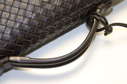 Bottega Veneta Leather Business Briefcase — view 6