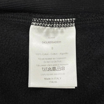 Dior Sweatshirt Atelier Logo S Cotton Black — view 8