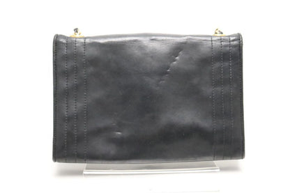 Chanel 0 Quilted GD Leather Chain Shoulder — view 2