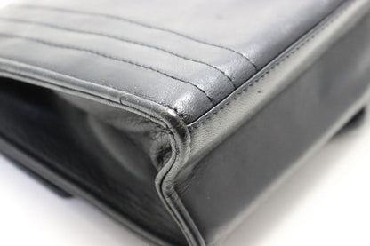 Chanel 0 Quilted GD Leather Chain Shoulder — view 4