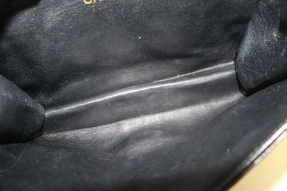 Chanel 0 Quilted GD Leather Chain Shoulder — view 7