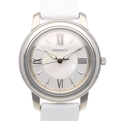 Tiffany & Co Mark Watch Clock Stainless Steel Quartz