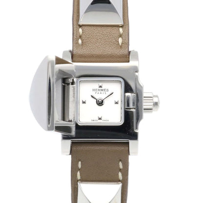 Hermes Mini Medall Watch Stainless Steel Quartz