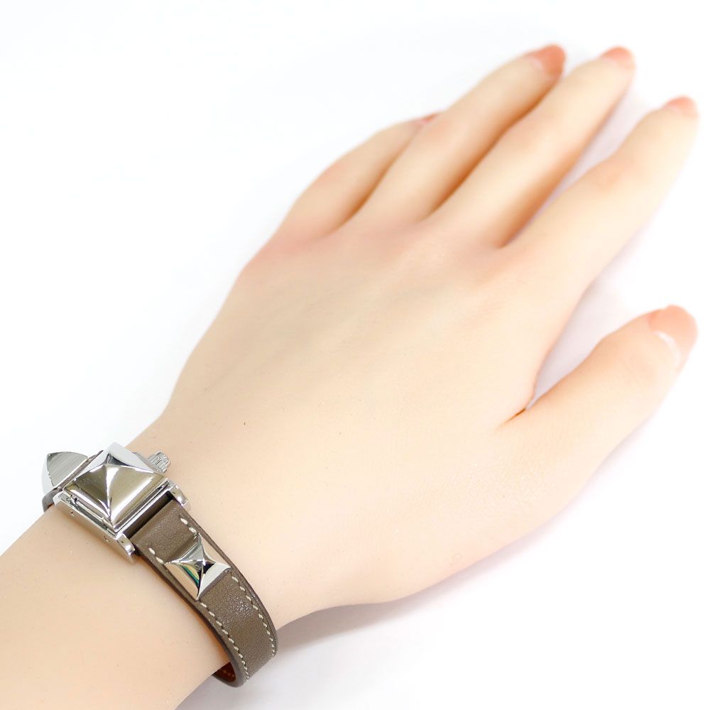 Hermes Mini Medall Watch Stainless Steel Quartz — view 2