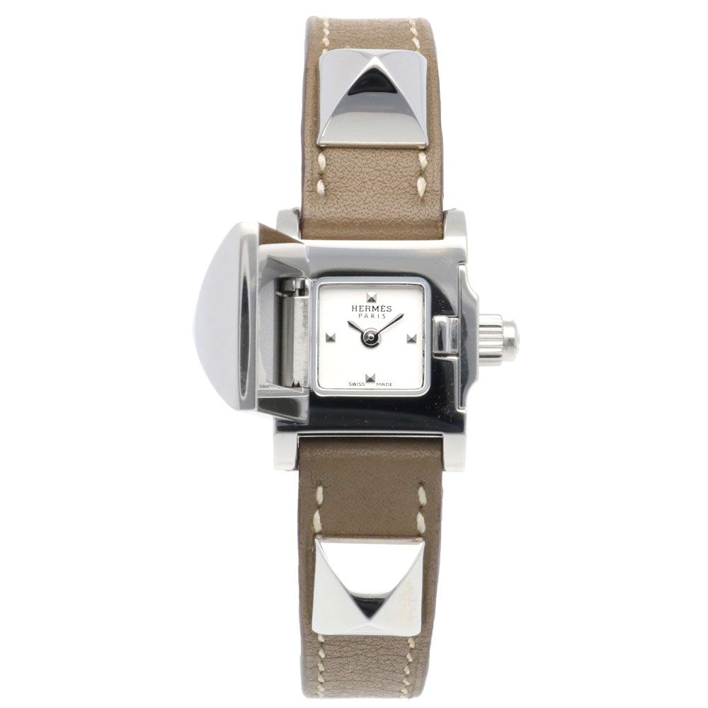 Hermes Mini Medall Watch Stainless Steel Quartz — view 8