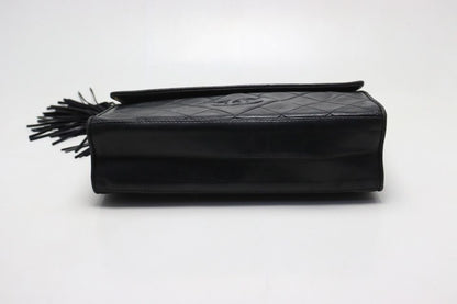 Chanel Quilted Fringe GD Leather Chain Shoulder — view 3