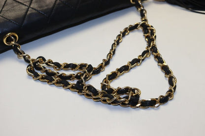 Chanel Quilted Fringe GD Leather Chain Shoulder — view 9