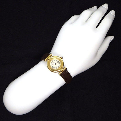 Cartier Watch Must Colisee Vermeil SM Ivory Dial man Index — view 8