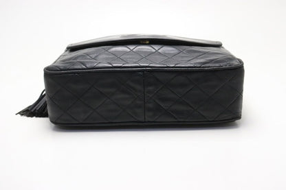 Chanel Quilted Fringe GD Leather Chain Shoulder — view 3