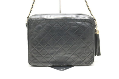Chanel Quilted Fringe GD Leather Chain Shoulder — view 2