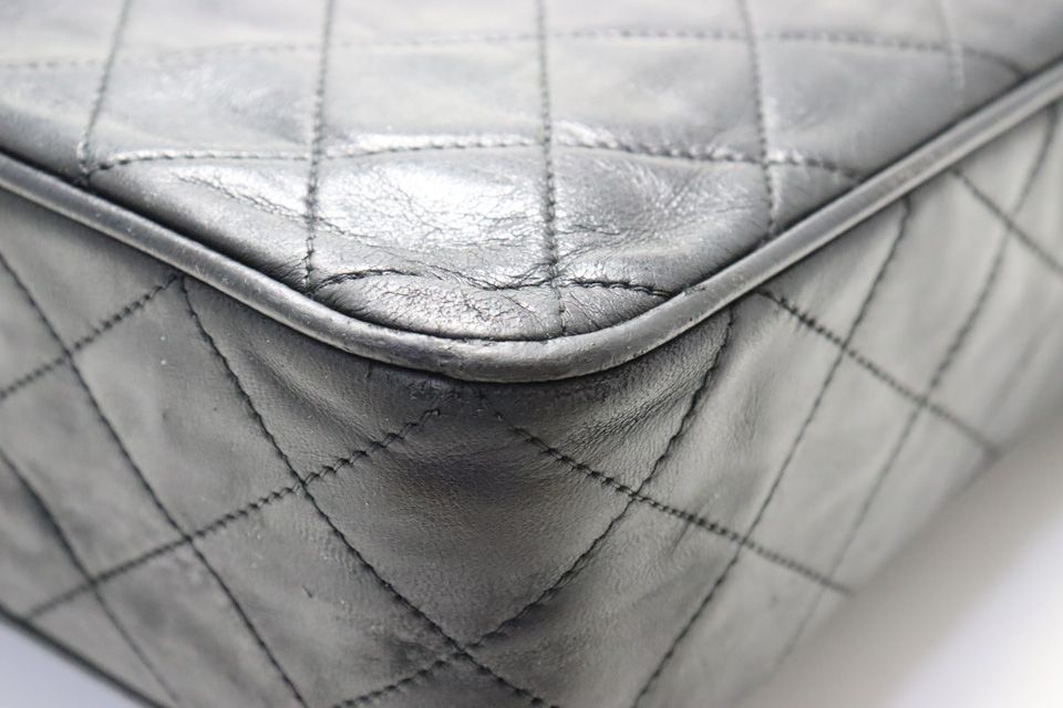 Chanel Quilted Fringe GD Leather Chain Shoulder — view 5