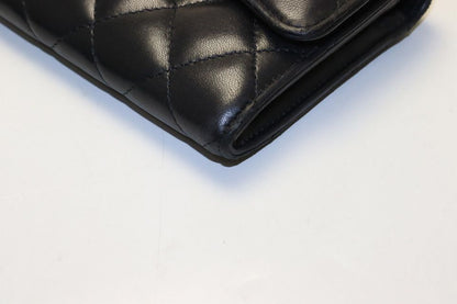 Chanel Quilted GD Leather Bifold Wallet — view 5