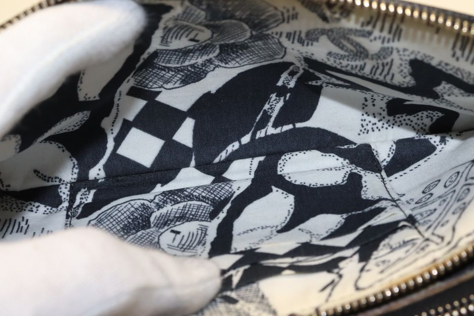 Chanel Lucky Flower GD Leather Zip Around Wallet — view 6