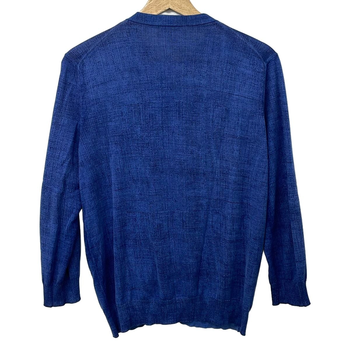 Louis Vuitton Cardigan S Navy Brown Long Sleeve — view 2
