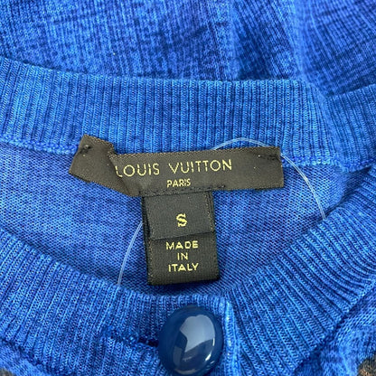 Louis Vuitton Cardigan S Navy Brown Long Sleeve — view 3