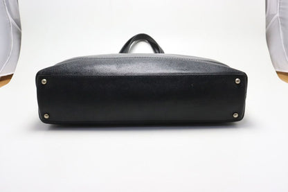 Chanel Caviar Leather CC Logo GD Tote — view 3