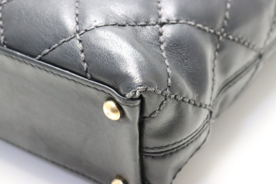Chanel Wild Stitch GD Leather Tote — view 6