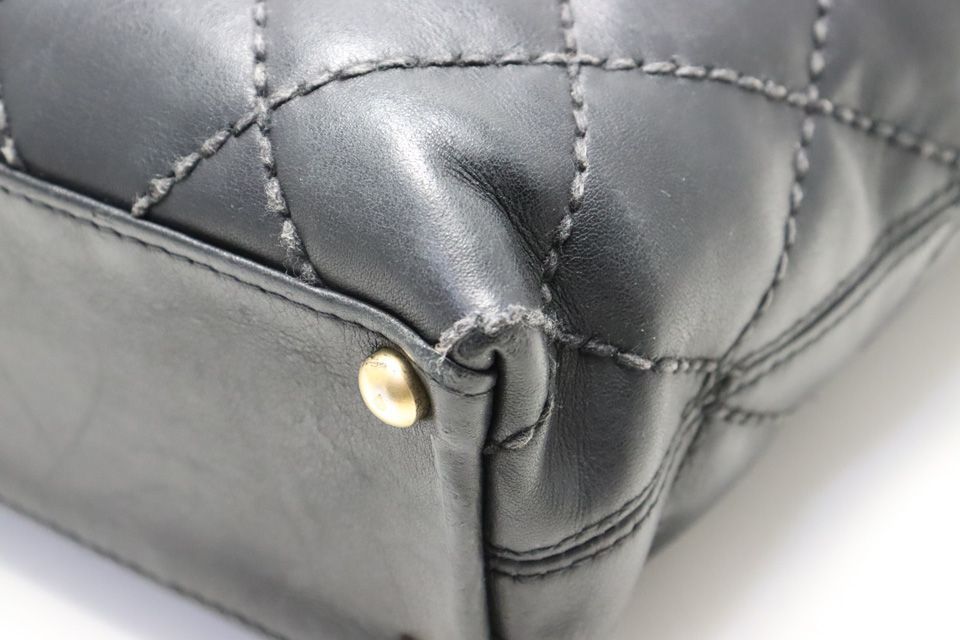 Chanel Wild Stitch GD Leather Tote — view 4