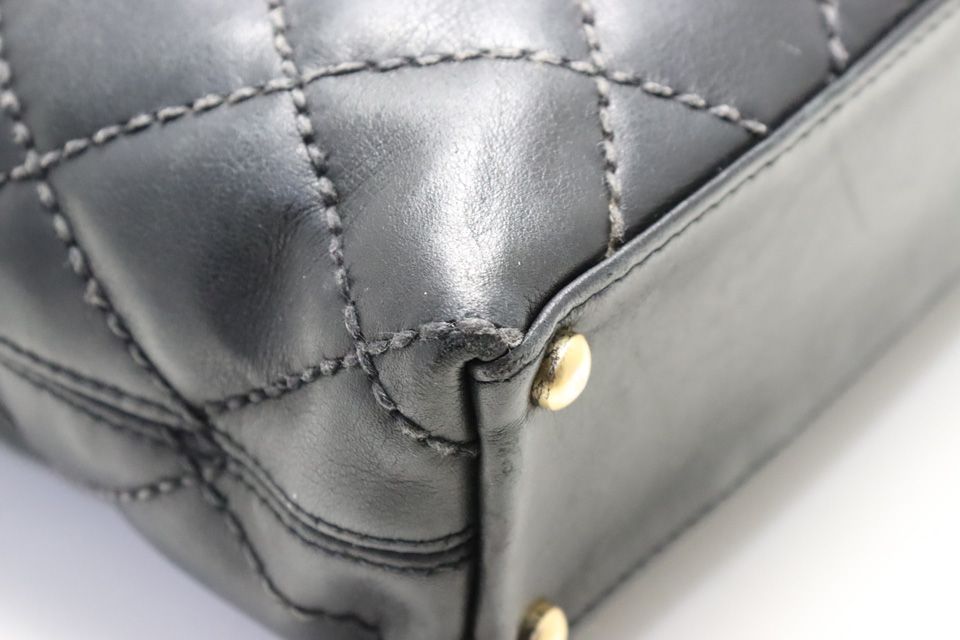 Chanel Wild Stitch GD Leather Tote — view 7