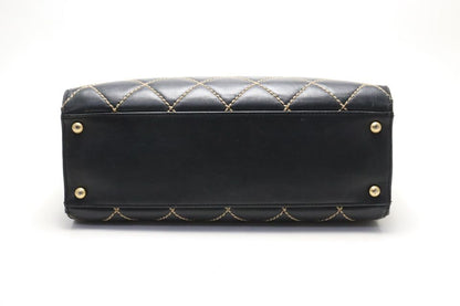 Chanel Wild Stitch GD Leather Handbag — view 3