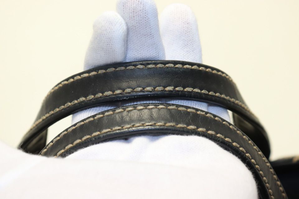 Chanel Wild Stitch GD Leather Handbag — view 8