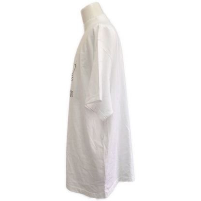 Balenciaga Adidas Logo Short Sleeve Top T-Shirt Top 2 White — view 2