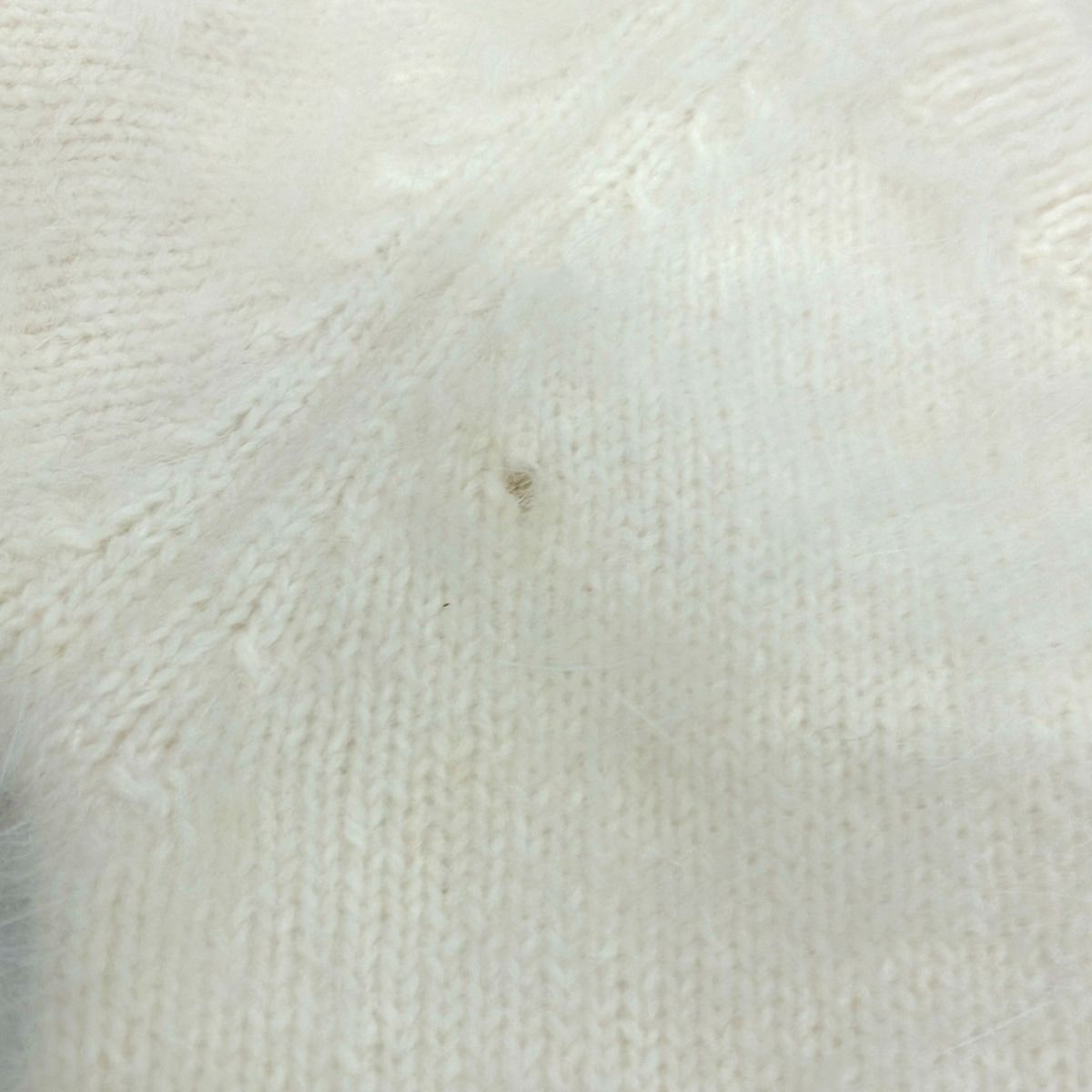 Celine Short Sleeve Sweater S Ivory — view 4