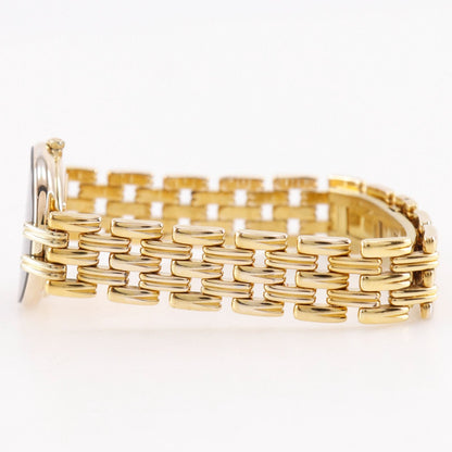 Dior Dio Bakira Gold Plated Kuo Analog Display Black Dial Watch — view 4
