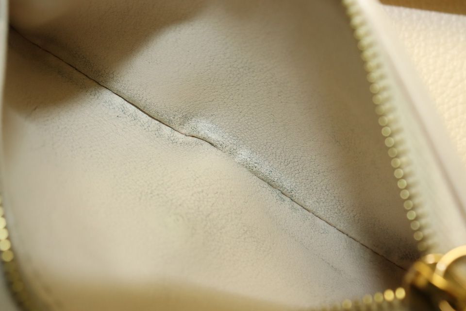 Louis Vuitton Monogram Empreinte Portefeuille Victorine Bicolor Leather Trifold — view 7