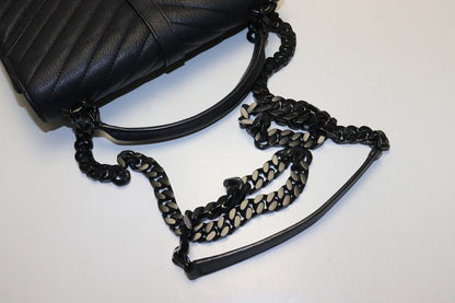 Saint Laurent Stitch Carre Leather 2-Way Chain Shoulder — view 5
