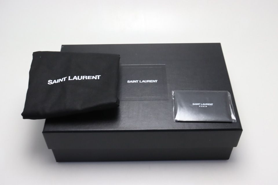 Saint Laurent Stitch Carre Leather 2-Way Chain Shoulder — view 7