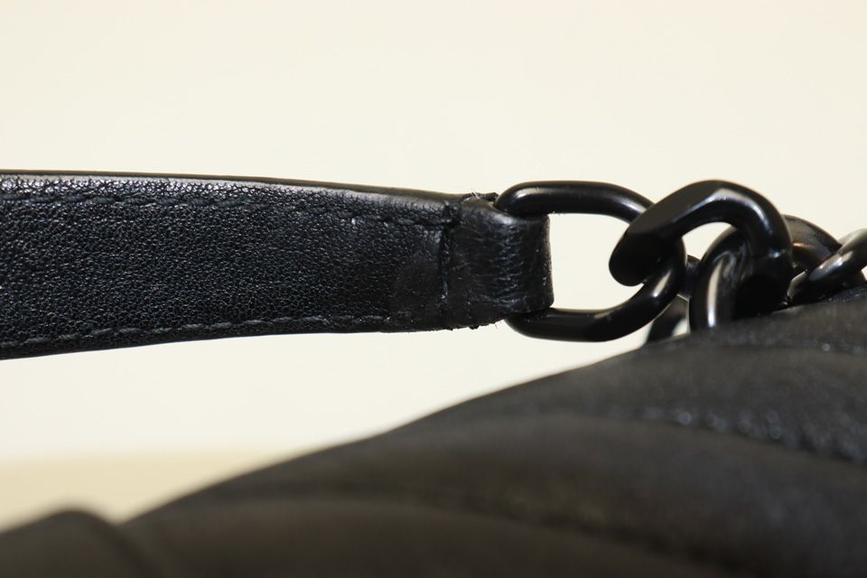 Saint Laurent Stitch Carre Leather 2-Way Chain Shoulder — view 8