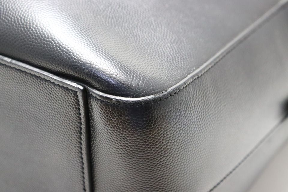 Saint Laurent Classic Museum Leather Business Tote — view 4