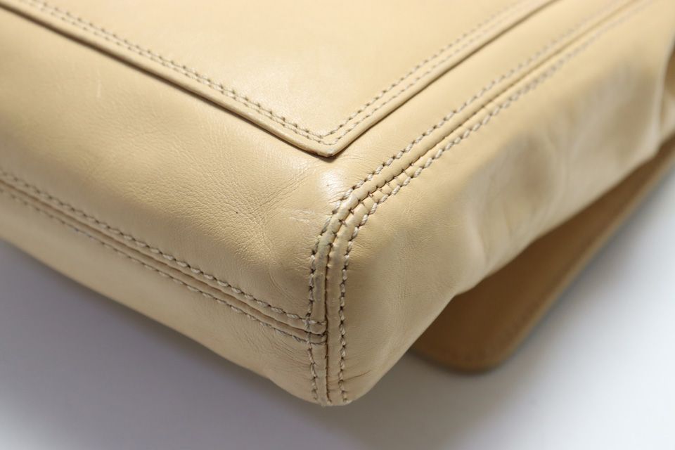 Chanel Jumbo CC Logo GD Leather Shoulder — view 6