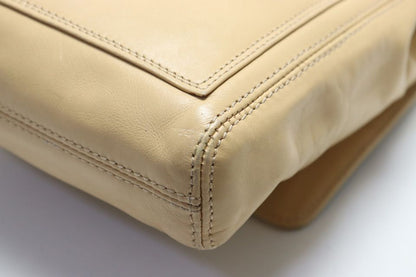 Chanel Jumbo CC Logo GD Leather Shoulder — view 6
