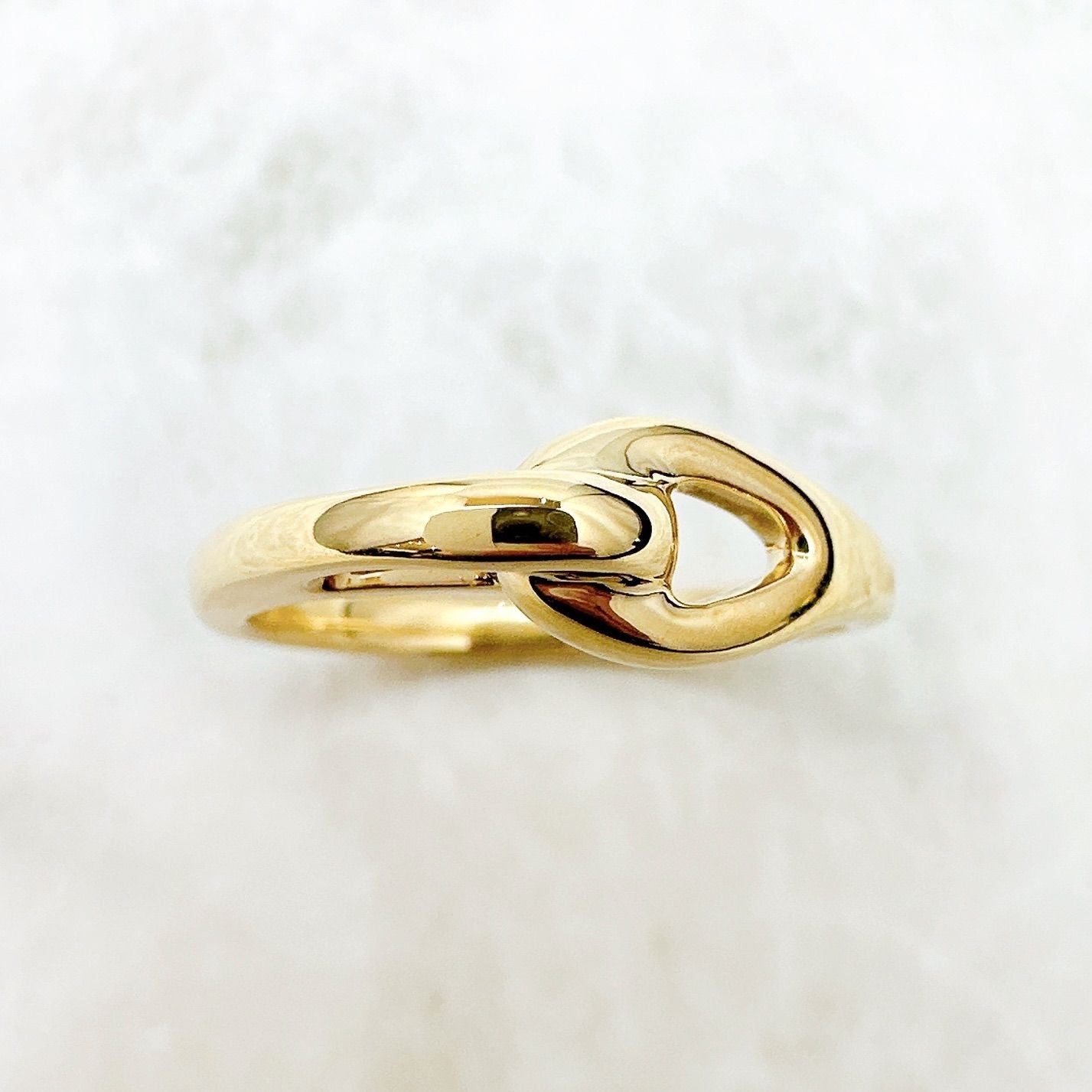 Tiffany & Co Knot Yellow Gold Ring — view 3