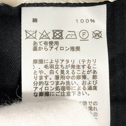 Hermes Trousers Chino Pants Pleated 42 Navy Cotton — view 9