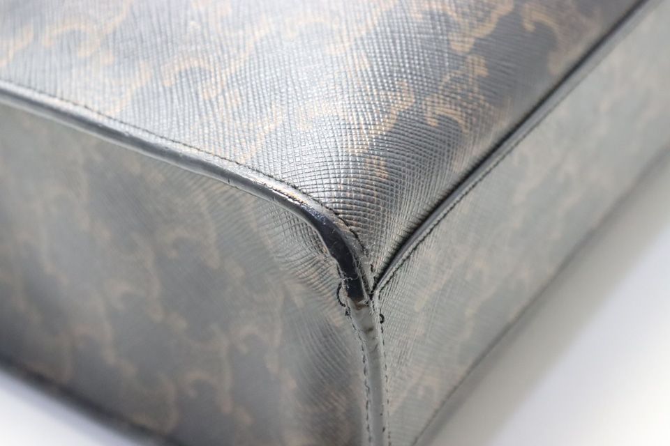 Celine Trio Vertical Cover Leather 2-Way Tote — view 5